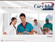 Tablet Screenshot of carymed.com